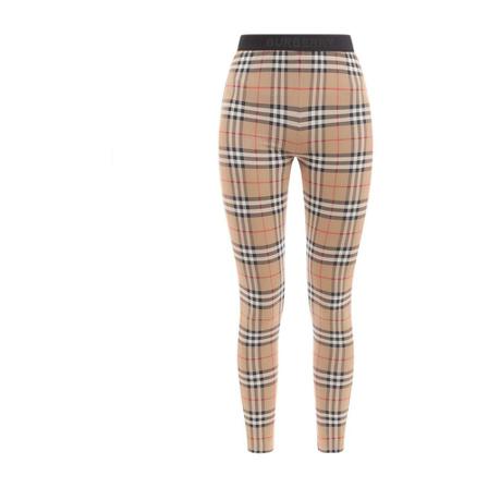 Burberry - Leggings - Beige - Dam - Storlek: M, Dam, Storlek: M