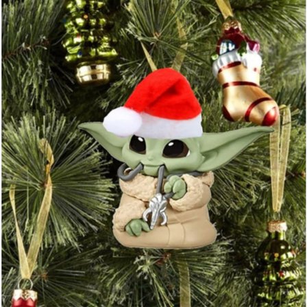 Julgran aby Yoda Dekor Hängsmycke Party Hem Julegave