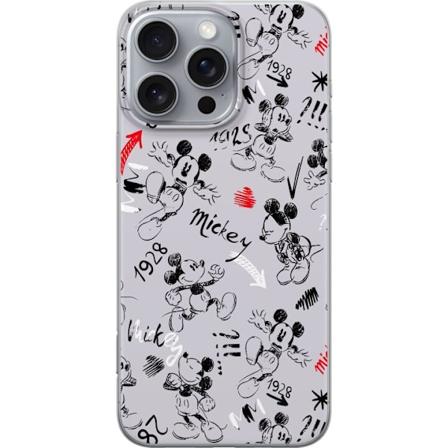 Apple iPhone 16 Pro Max Gennemsigtig cover Disney mønster