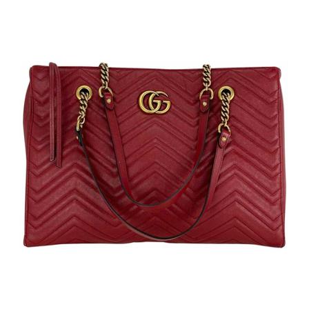 Gucci Vintage, Pre-owned Shoulder Bag Rood, Dames, Maat:ONE Size,leather