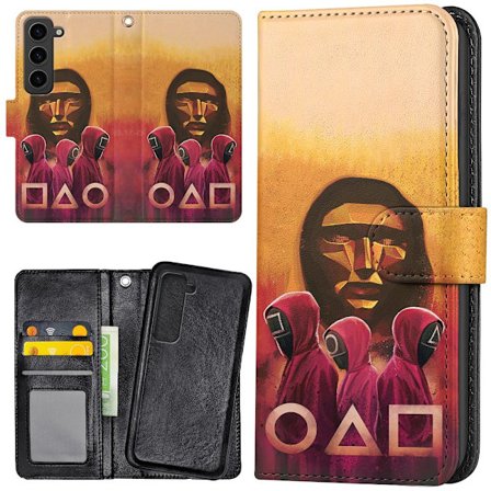 Samsung Galaxy S23 - Lompakkokotelo/Kuoret Squid Game