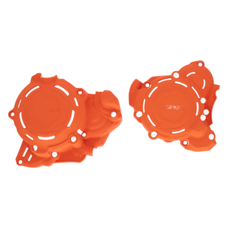Juego de Protección Acerbis X-Power Cubierta del Embrague + Tapa de Encendido - KTM 300 SX 2023-2026