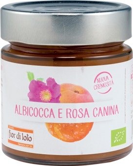 Fior di Loto Composta Albicocca E Rosa Canina 250g