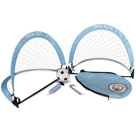 Manchester City FC Skill Goal Set One Size Sky Blue