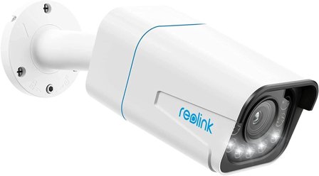 Reolink RLC-811A P430 - utendørs 4K-kamera med PoE, 5x optisk zoom, AI med person-/kjøretøydeteksjon - strøm og data via nettverkskabel