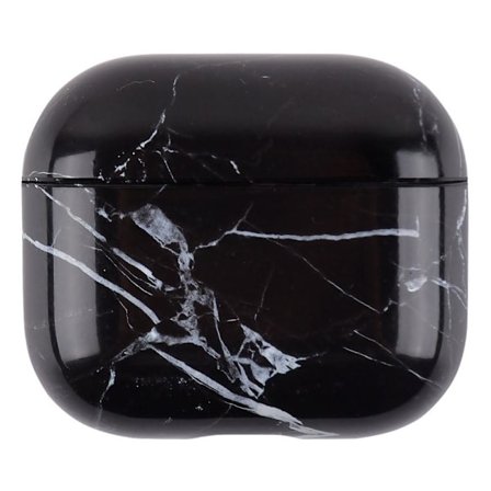 SKALO AirPods 3 Marmor Fodral med Karbinhake - Motiv 1
