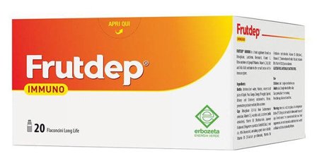 Frutdep Immuno 20 Fiale 10ML - Integratore Difese Naturali