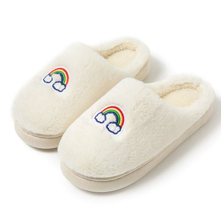 Syksy- ja talvitossut puuvillaa pariskunnille, lämpimät sisätossut, paksut, mukavat kotitossut, ulkokäyttöön sopivat karvatossut miehille, valkoinen