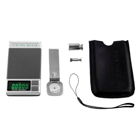 Våg med Bakgrundsbelyst Skärm Digital Skivspelare Stylus Kraftmätare