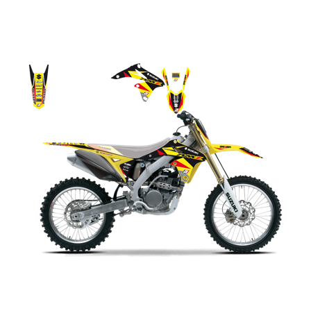 Blackbird Dream 3 Decal Kit - Suzuki RM-Z 450 2008-2026