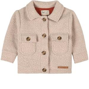 Piupiuchick Ecru Faux Fur Jacket 8 Years - Coats and jackets - 8 years - Beige - Junge