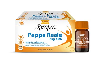 Apropos Pappa Reale 500mg 10 Flaconcini da 10ml