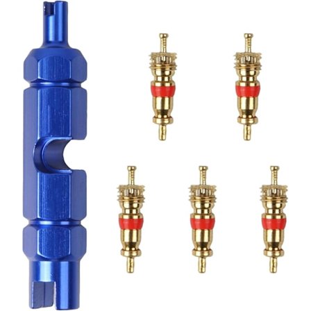 Verktøy for fjerning av ventilhette på sykkeldekk - Schrader & Ventil