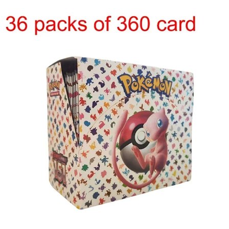 360 stk./sæt Pokemon-kort MEGA EVOLUTION SCARLET&VIOLE 151 Prismatiske Evolutioner Black Bolt Engelsk Booster Battle Transaktionskort