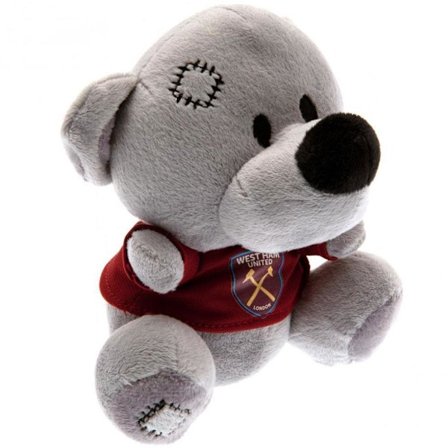 West Ham United FC Officiell Timmy Bear En Storlek Grå/Claret