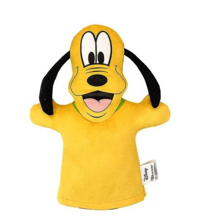 Sarjakuva Disneyn eläin käsinukke vanhemman ja lapsen interaktiivinen hahmo pehmonukke lelu toddler varhaiskasvatus lasten lahja[HK] Pluto 26*15*5cm