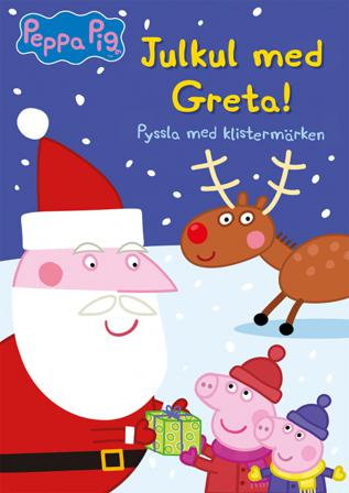 Julkul med Greta! : pyssla med klistermärken - Bok av Mark Baker & Neville Astley - Häfte