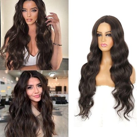 Peruukit: Lyhyet, liimattomat, luonnolliset aitohiusperuukit monille ihmisille