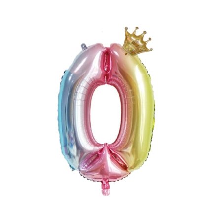 3st Antal Ballonger Mini Crown Balloon 0 0