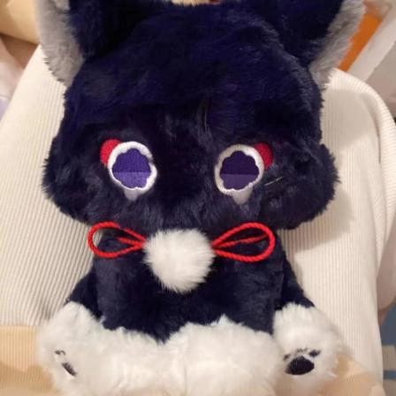 Anime Scaramouche kissa pehmoinen plyysi 22cm Genshin Impact - Täydellinen