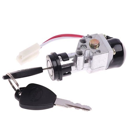 E-Bike Strömbrytare Batterilåda Lås Med 2 Nycklar