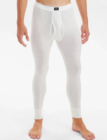 JBS Jbs Long Johns With Fly Wool. - Cream - XXL