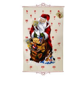Broderikit Kalender Tomtens säck - Permin