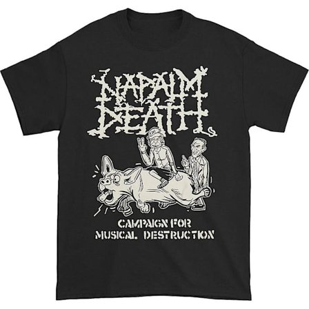 Napalm Death Campaign For Musical Destruction T-shirt