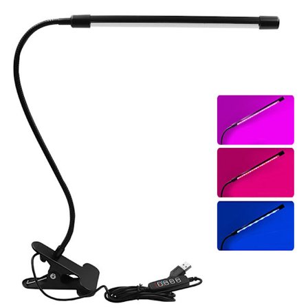 Kasvivalo, 60 LED täyden spektrin kasvivalot Kasvivalot 3 ajastimella ja automaattisella sytytystoiminnolla