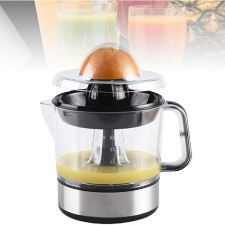 Sähköinen sitruspuserrin, 45W tuoremehupuristin sisäänrakennetulla suodattimella, automaattinen vipupuristus - FY