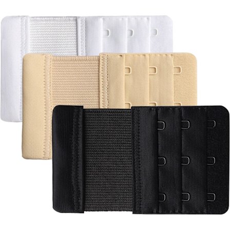 BH Forlænger, Sæt med 3 BH Forlængere 3 Kroge BH Udvidere S,ZQKLA