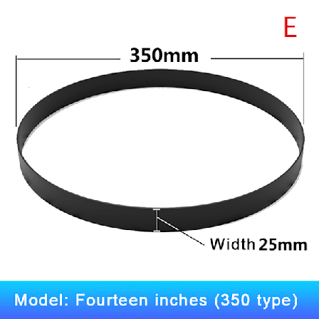 Vannesahan renkaiden varaosat 8/9/10/12/14 tuuman vannesahoihin