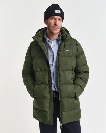 GANT Herren Mittellange Active Cloud Jacke (XXXL) Grün