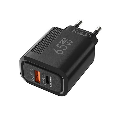65W GaN Laddare USB Typ C Laddare Snabbladdare 3.0 Telefonadapter Snabb Väggladdare För iPhone Xiaomi Samsung Huawei EU/US Kontakt