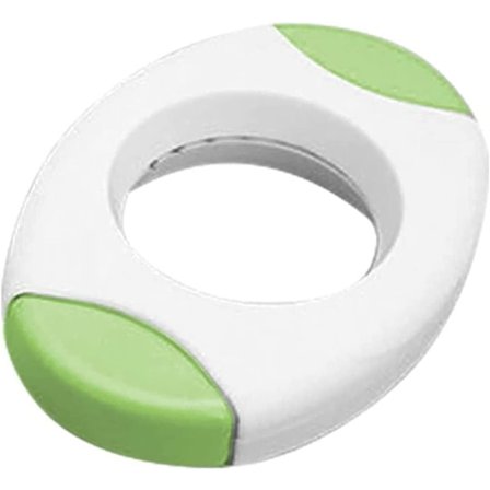 Grønn Eggeskallåpner, Eggknekkerseparator for Rå Egg, Kreativ Eggeskalltopper, Eggeskjærer for Hardkokte Egg