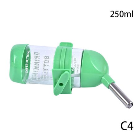1 ST Hamster Drinker Plast Hängande vattenflaska Dispenser Fe