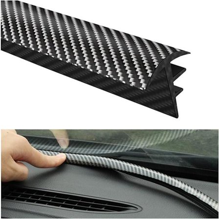 Beskyttelse for bildører, 160CM tetningslist for bildører, gummikantbeskyttelse for bildører, S