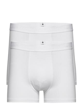 Maple 2 Pack Underwear - Gots/Vegan Boxerkalsonger Vit Knowledge Cotton Apparel