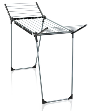 Leifheit Pegasus-150 Tørkestativ Svart 157x55xH87cm