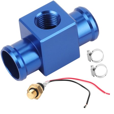 Motorcykel ventilatortermostat, temperatursensor til radiator og terrængående køretøj (blå farve)