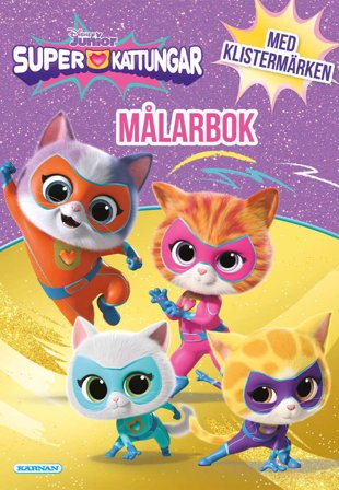 KÄRNAN MÅLARBOK SUPERKITTIES Skapa & pyssla Unisex ONESIZE
