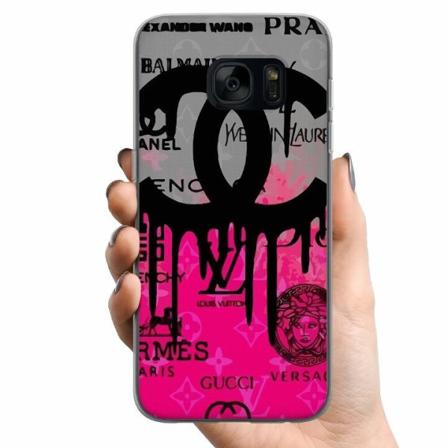 Samsung Galaxy S7 Tpu Mobilskal Cc Pink