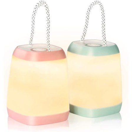 Camping-valaisin 2-pakkaus Kannettava LED-telttakäyttövalaisin 3 tilaa Retkeilyyn Leirintään Vaellukseen Hätävalaisin Paristokäyttöinen Ulko- ja 