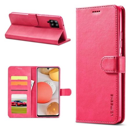 LC.IMEEKE Samsung Galaxy A42 5G flip case - Ruusu
