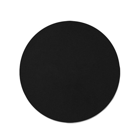 Liten rund musematte søt trådløs musematte stil 1