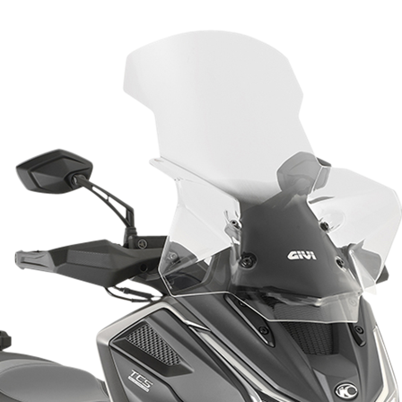 Windschutzscheibe Roller Givi Specific Klar - Kymco DTX 350 2021-2022