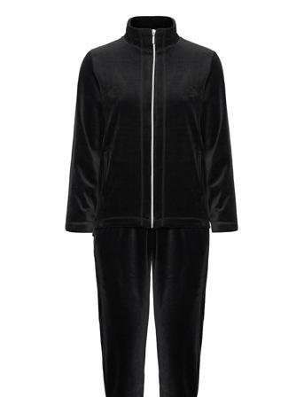 Set-Sweat Sweatshirts & Hoodies Tracksuits - SETS Sort Brandtex