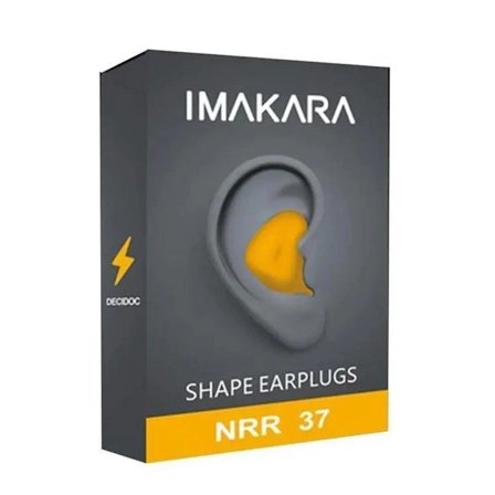 Radians Custom Molded Earplugs - 4 fargevalg - Nrr 26