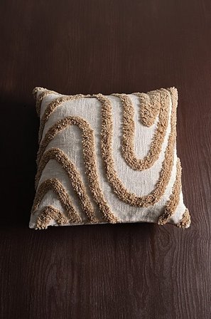 Jotex - Tyynynpäällinen 50x50 Cm Beige/luonnonvalkoinen Beige/luonnonvalkoinen - KYLA - Osta Koristetyynyt & tyynynpäälliset Jotex