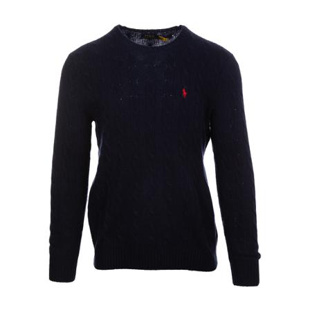 Ralph Lauren Round-neck Strik Blå, Herre Strik